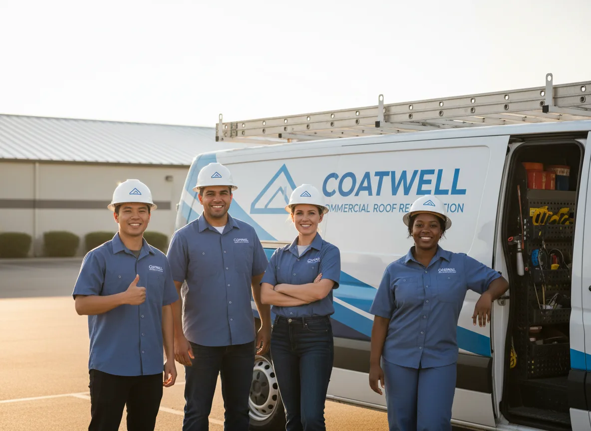 Commercial roof coating company in Alvin, TX